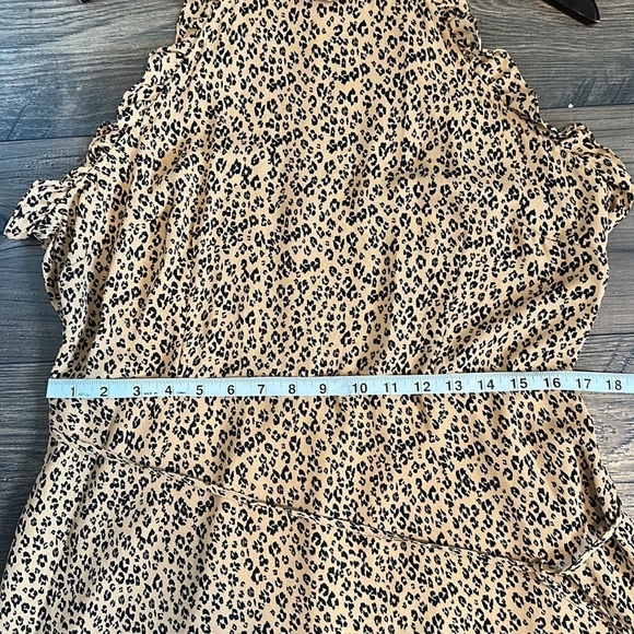 Who What Wear Cheetah Print Sleeveless Dress - Picture 12 of 12